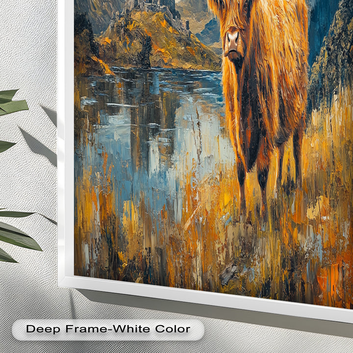 Highland Majesty – Rustic Oil Painting