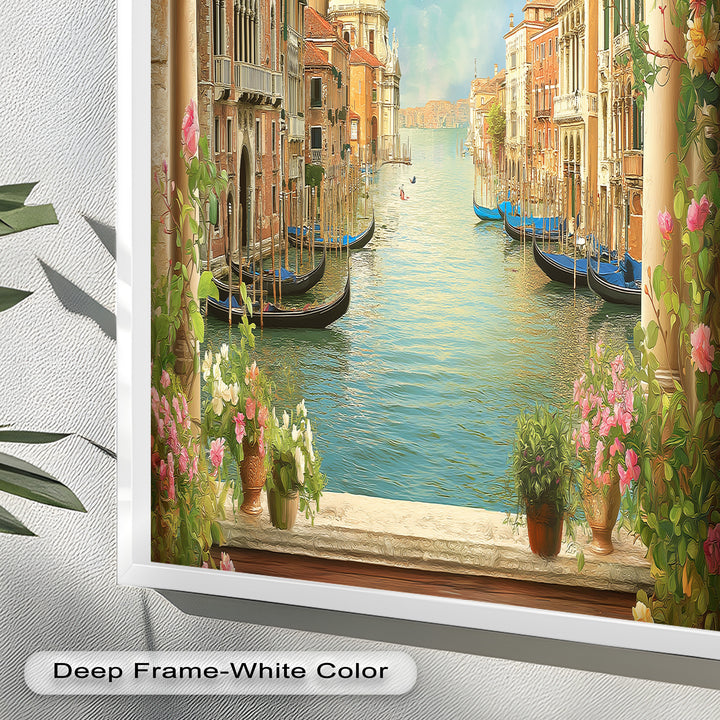 Venice Seaside – Stunning Italian Oil Painting