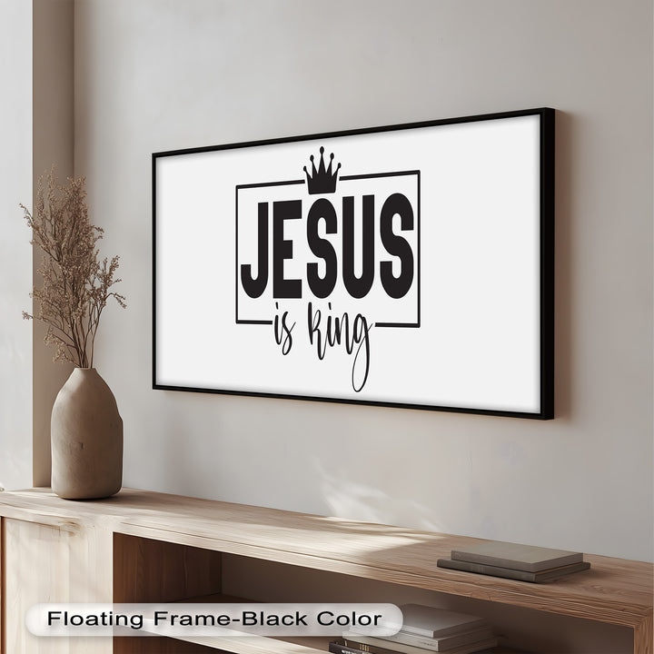 Jesus Is King – Christian Oil Painting