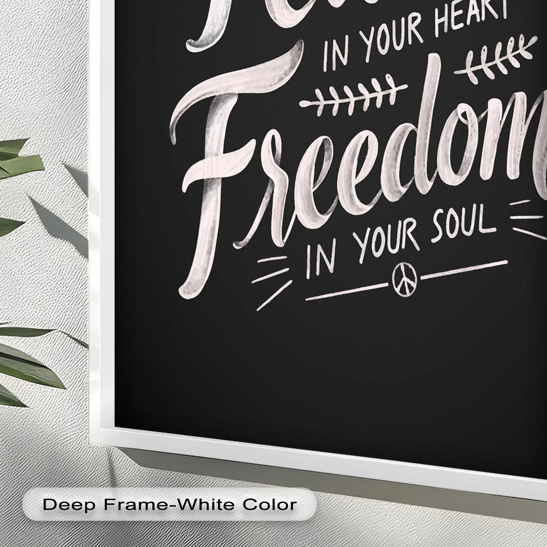Peace and Freedom Wall Art – Oil Painting - MyPhotoStation