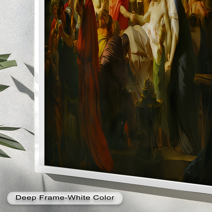 The Death of a Hero – Last Breath of Virtue Classicism Oil Painting