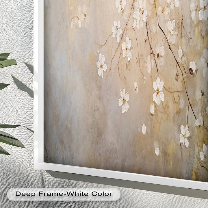 Delicate Blossom Branch – Floral Oil Paintings