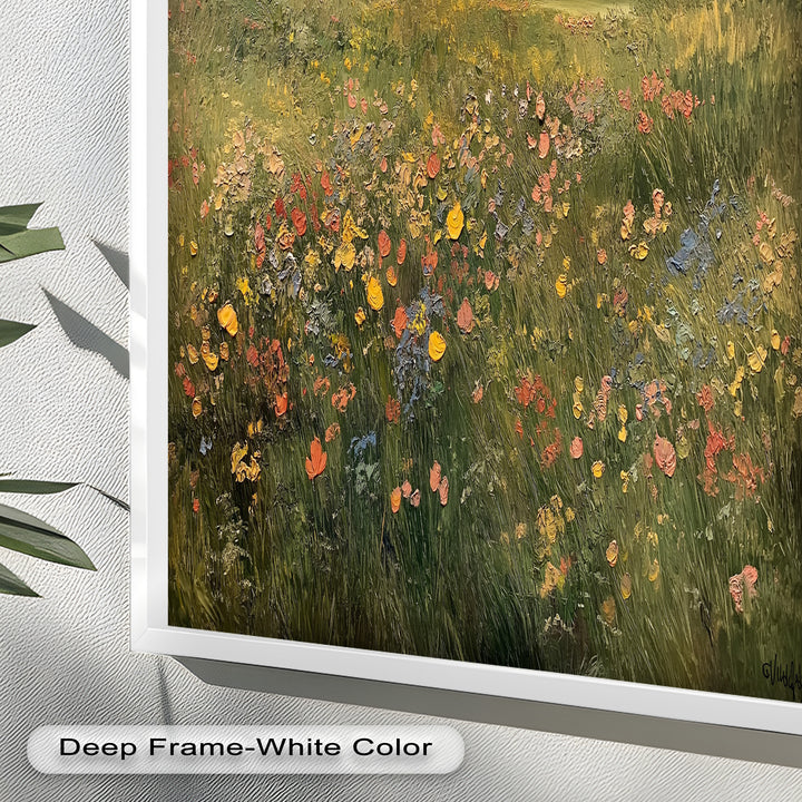Seaside Meadow View – Landscape Oil Painting