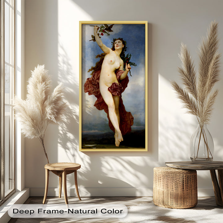 Goddess of the Air – Mythological Renaissance Oil Painting