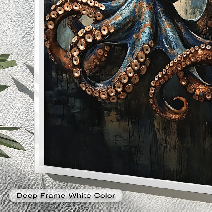 Deep Sea Octopus - Animal Oil Painting