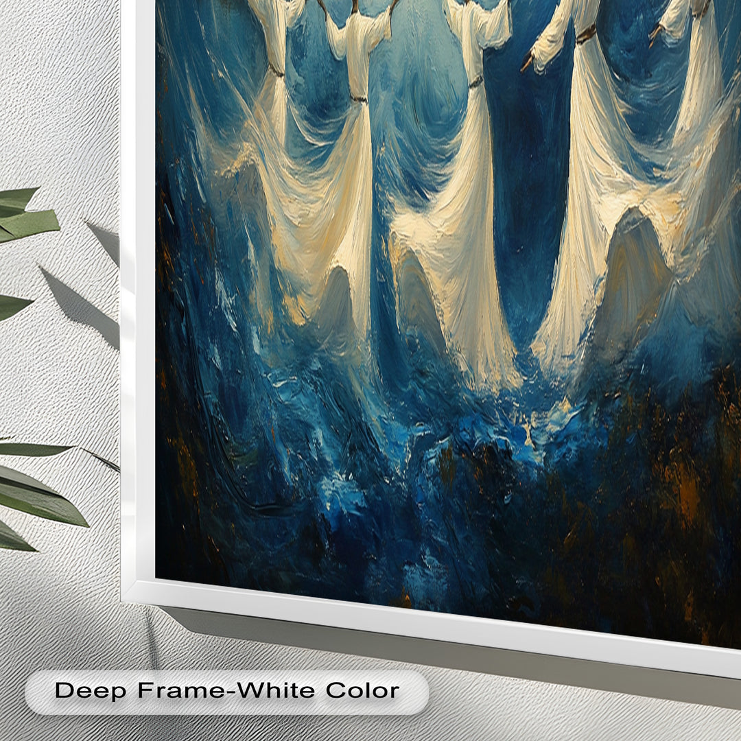 Spiritual Dervishes Wall Decor – Religious Oil Painting