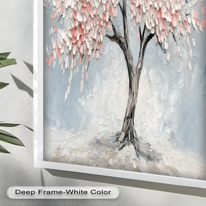 Blossoming Cherry Tree – Floral Oil Painting