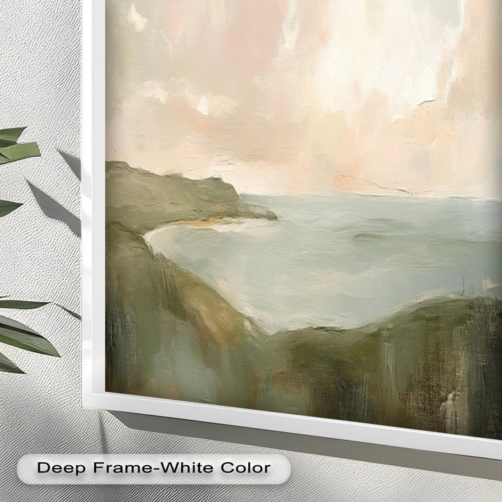 Sunset Oil Painting – Seascape Wall Art