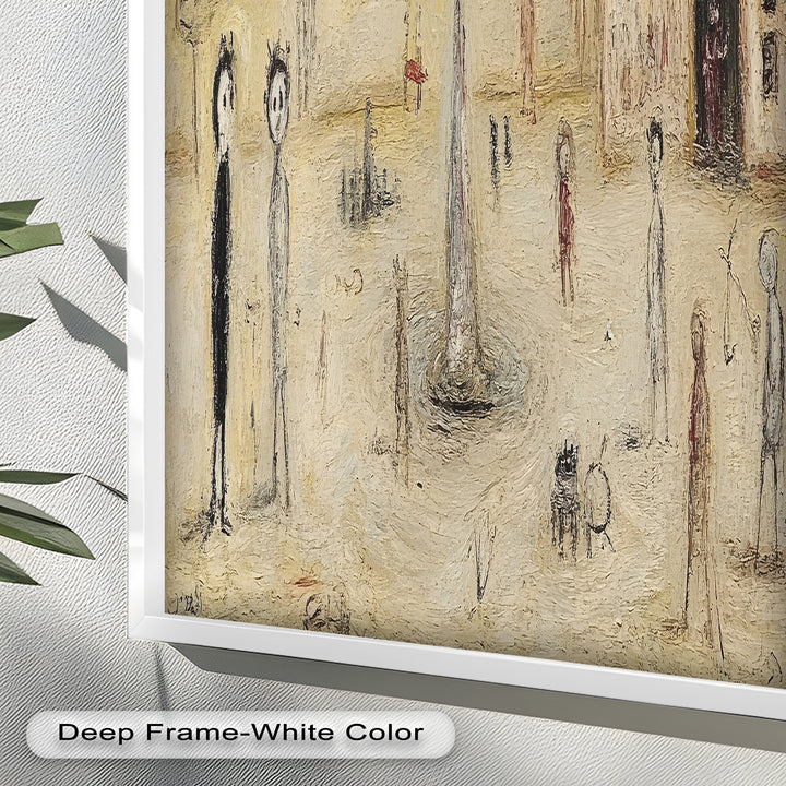 Whispers of the Playground – Dreamlike Surrealist Oil Painting