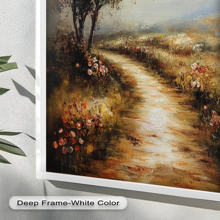 Winding Path Landscape - Impressionism Oil Painting