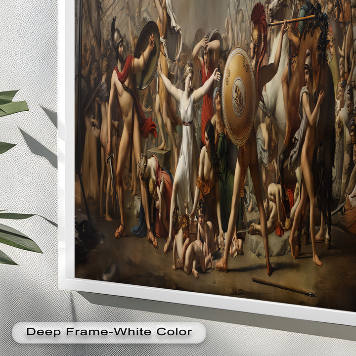 The Sabine Women Intervene – Classicism Oil Painting