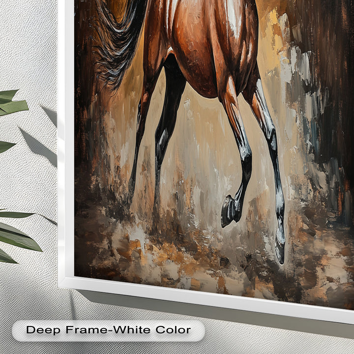Majestic Horse – Modern Oil Painting