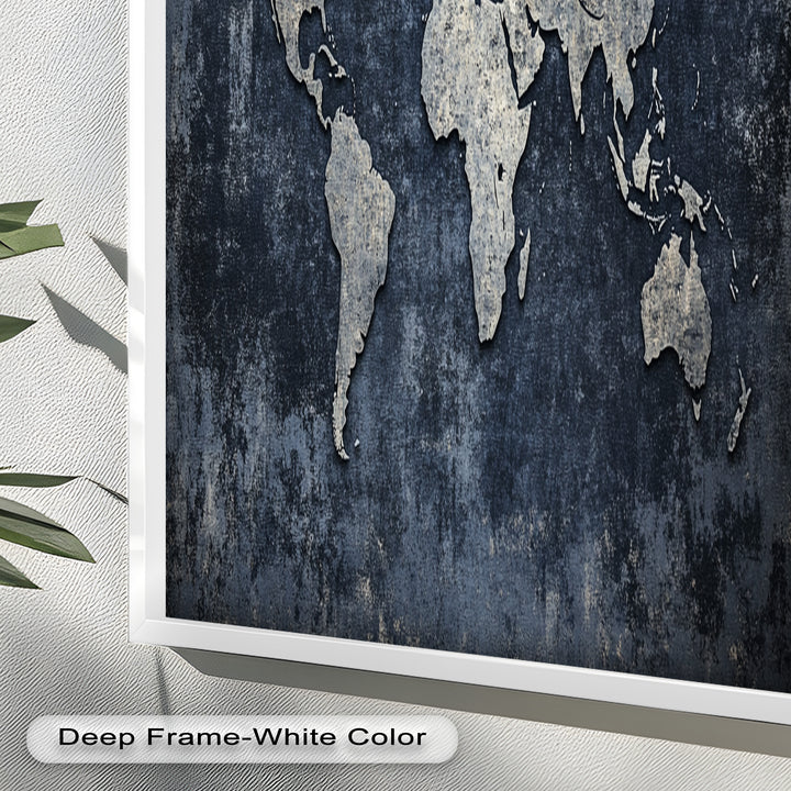 World Map – Modern Oil Paintings