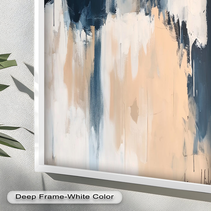 Desert Horizon – Minimalist Abstract Oil Painting