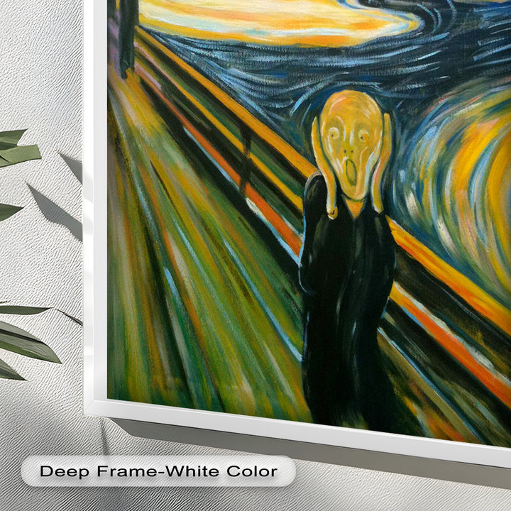 Echo of the Void – Expressionist Angst Picasso Oil Painting