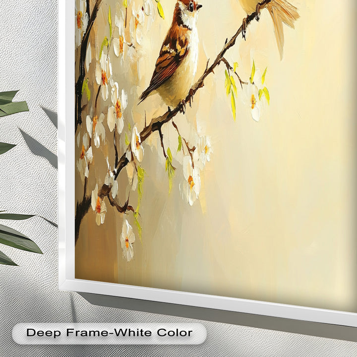 Spring Conversation – Animal Oil Painting