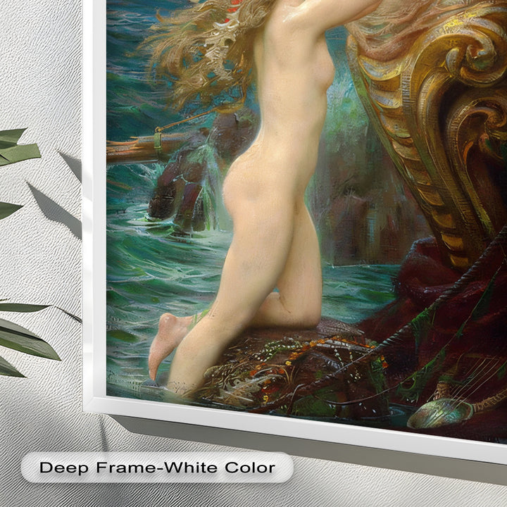 Galatea’s Awakening – Mythological Nude Oil Painting