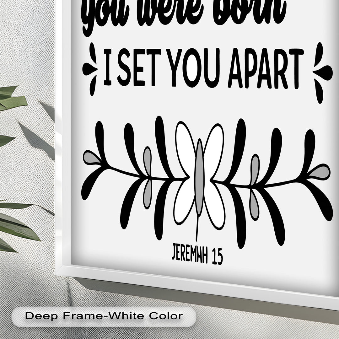 Before You Were Born – Jeremiah 1:5 Bible Oil Paintings