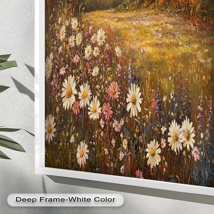 Meadow Bliss – Wildflower Oil Painting