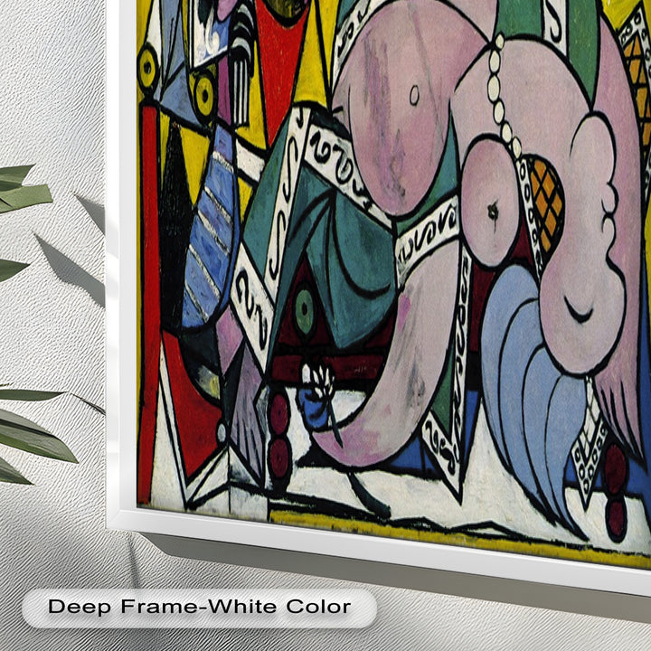 Reclining Muse – Cubist Expression of Sensuality Picasso Oil Painting