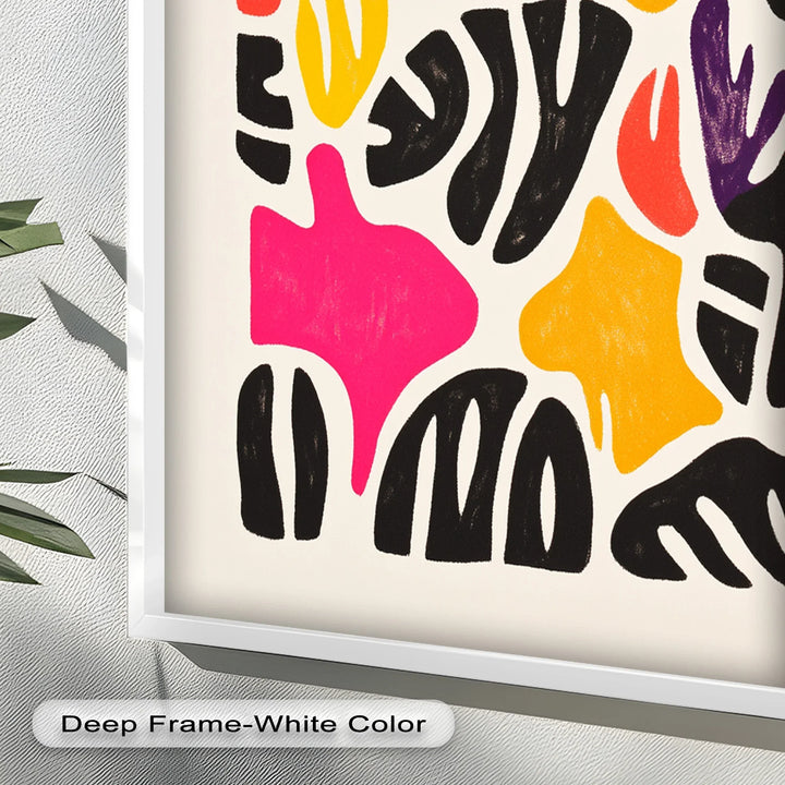 Chromatic Rhythm – Abstract Fauvist Oil Painting - MyPhotoStation