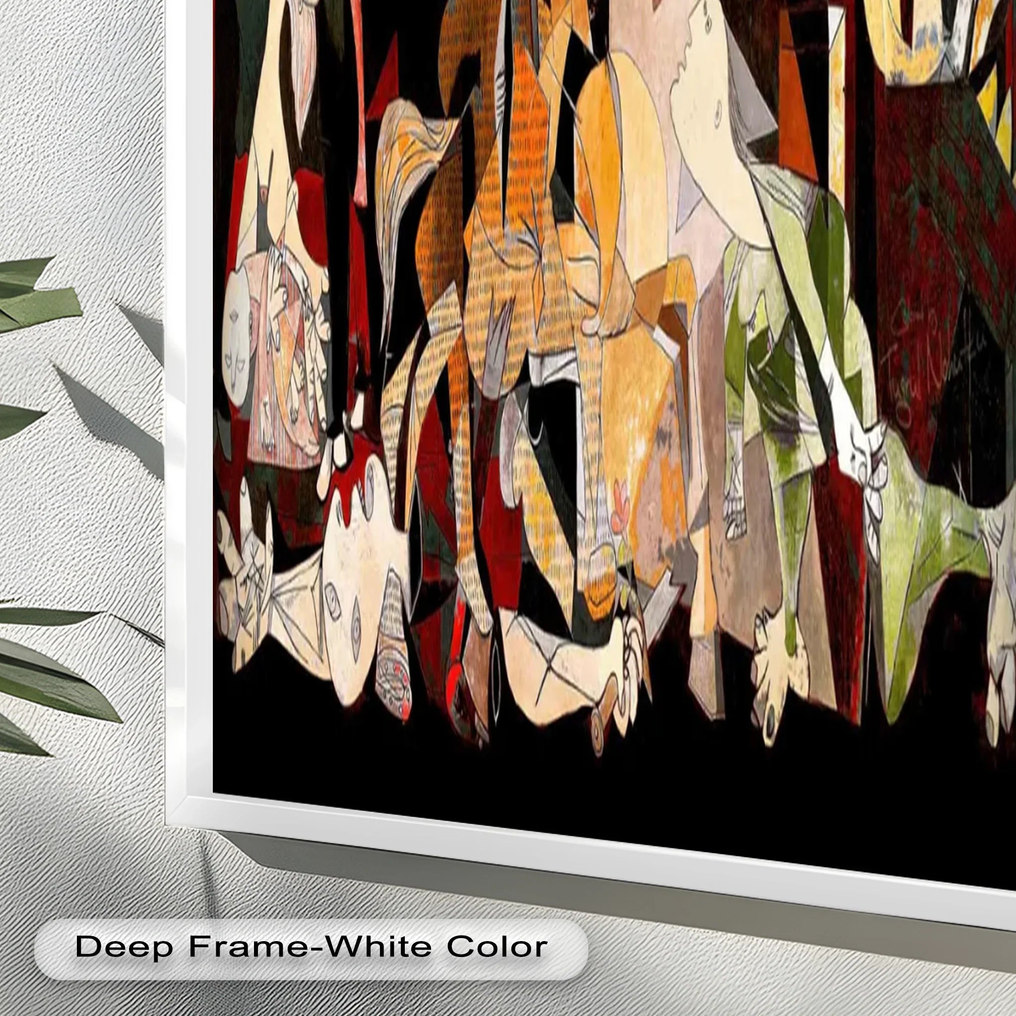 Guernica Colorized by Picasso – Anti-War Oil Painting – MyPhotoStation