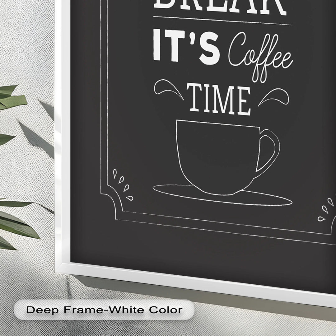 Take a Break – Coffee Time Oil Painting - MyPhotoStation