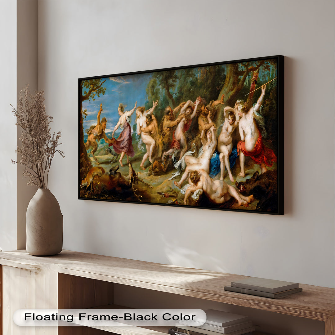 The Ravishing of the Maenads – Mythological Oil Painting