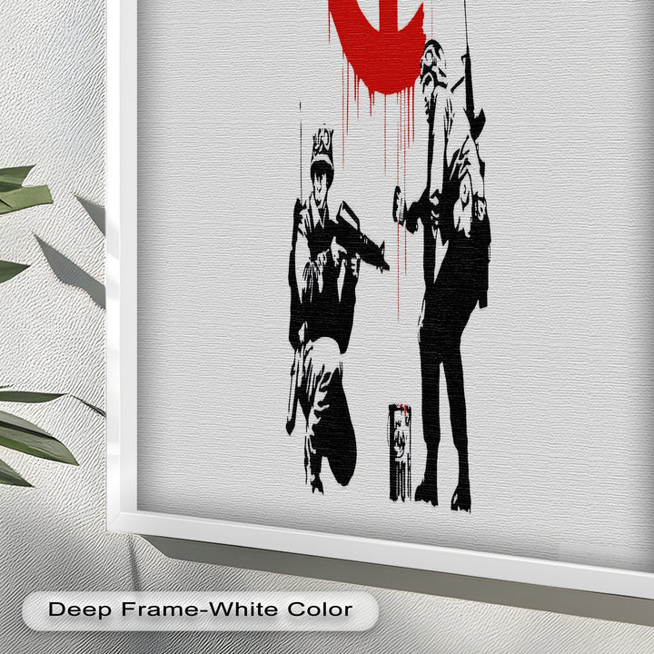 Peace Spray – Banksy Oil Painting