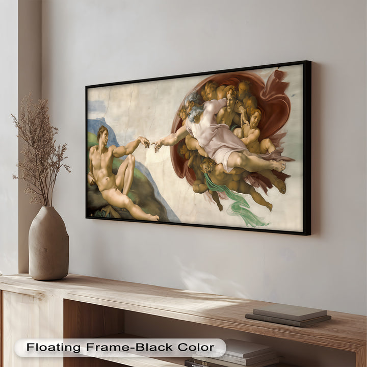 The Creation of Adam - Classicism Oil Painting