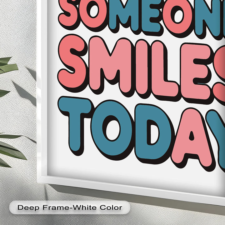Be the Reason Someone Smiles – Oil Painting - MyPhotoStation