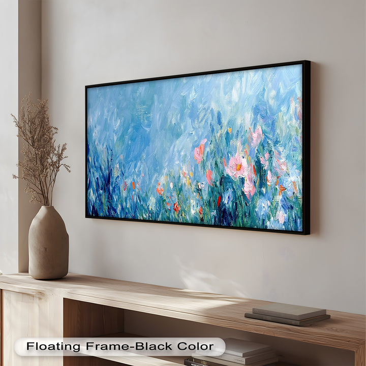 Abstract Floral - Impressionist Oil Painting