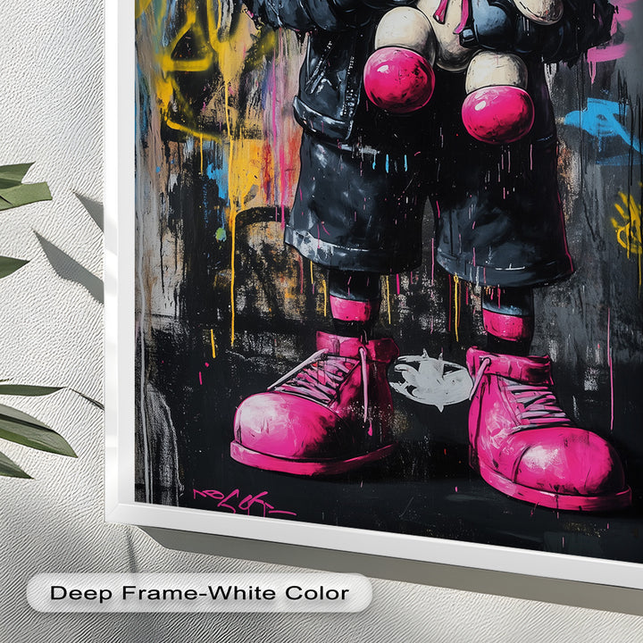 Embrace the Chaos – KAWS Oil Painting