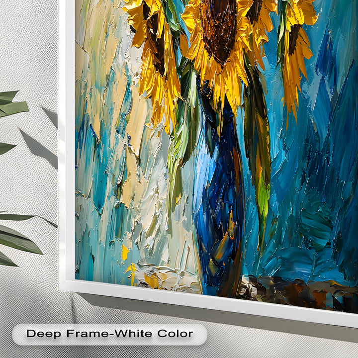 Sunflower Bouquet – Botanical Oil Painting