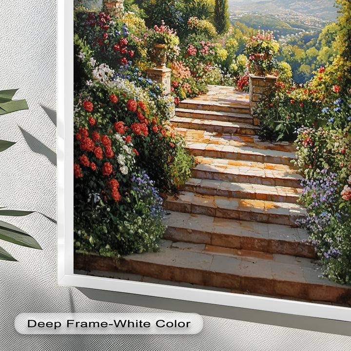 Garden of Eternal Bloom – Renaissance Oil Painting