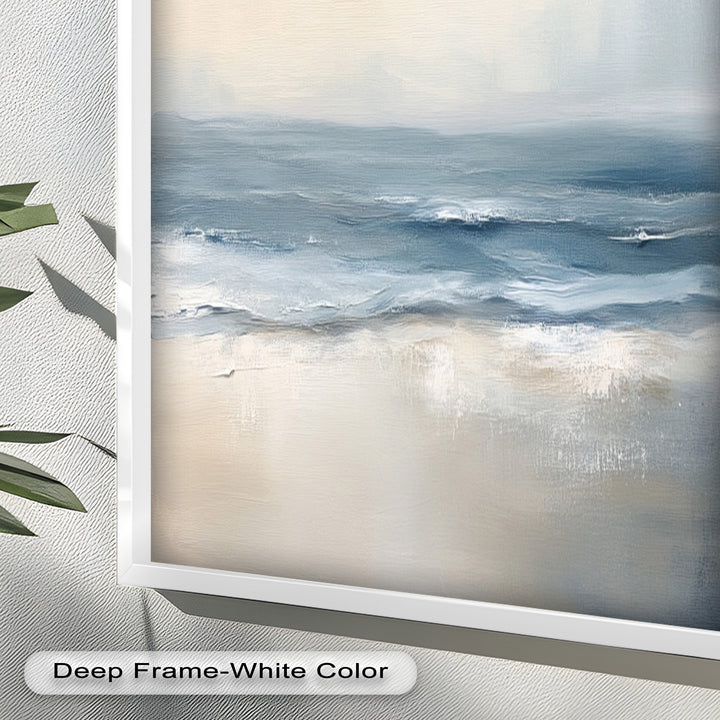 Ocean Wall Art - Minimalist Seascape Oil Painting