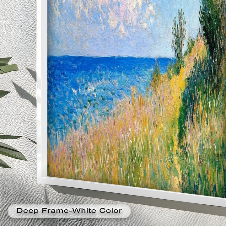 Seaside Landscape Impressionist - Modern Oil Painting