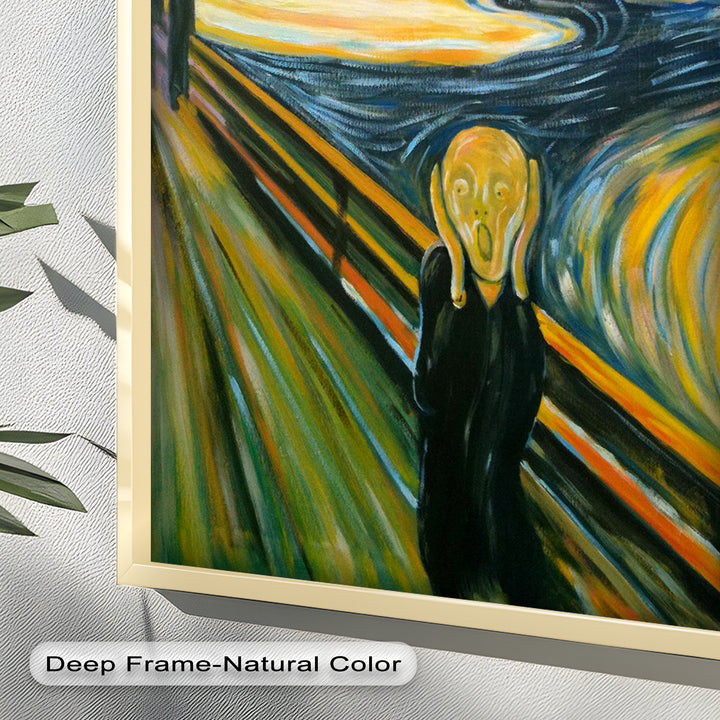 Echo of the Void – Expressionist Angst Picasso Oil Painting