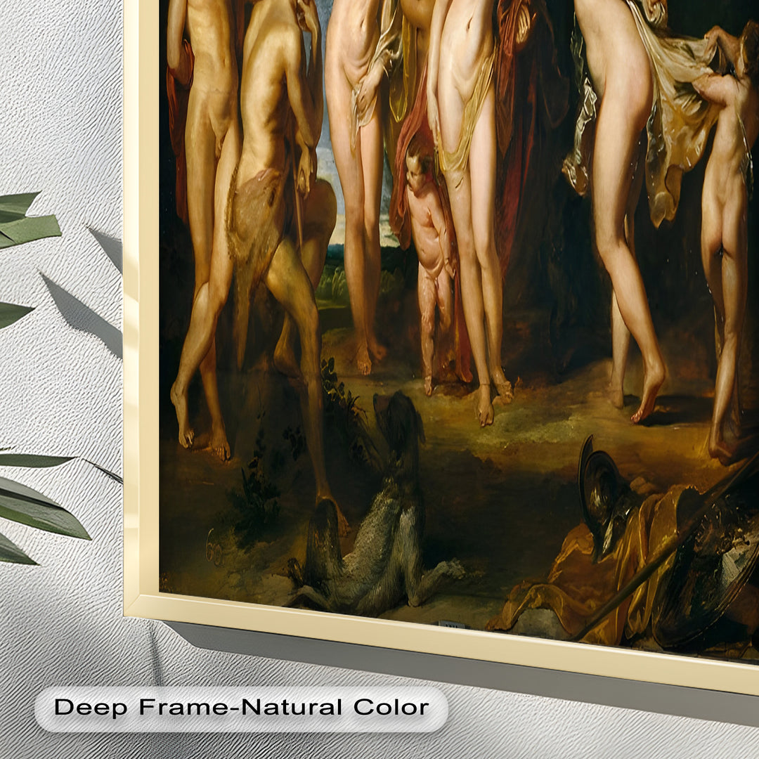 The Judgment of Paris – Mythological Renaissance Oil Painting