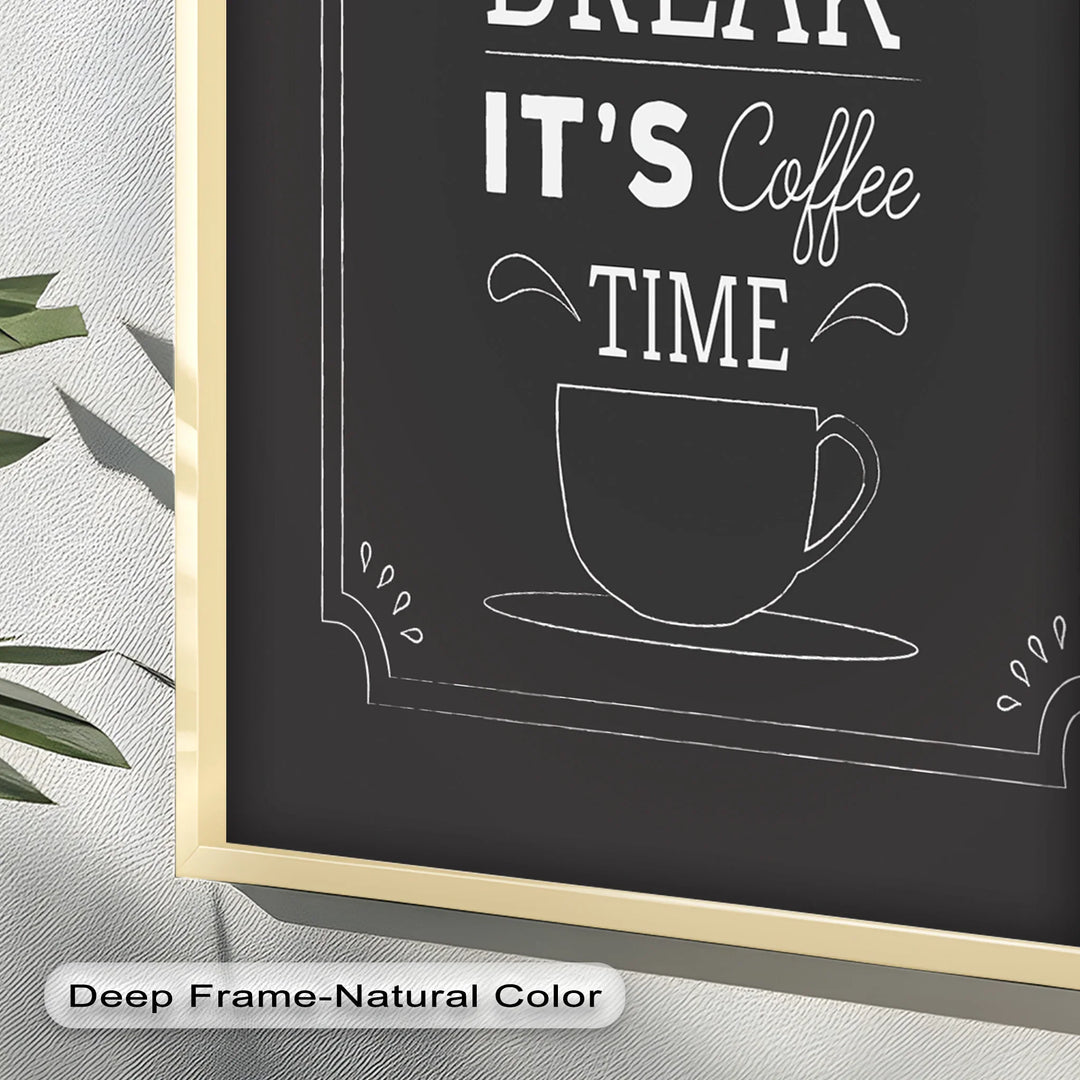 Take a Break – Coffee Time Oil Painting - MyPhotoStation