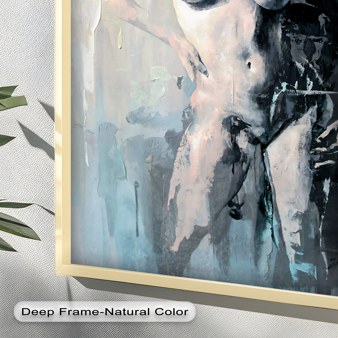Still in the Shadows – Contemporary Nude Oil Painting
