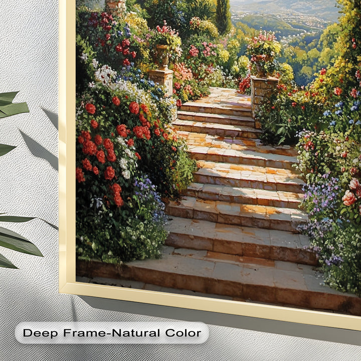 Garden of Eternal Bloom – Renaissance Oil Painting