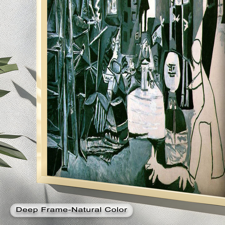 Las Meninas Reimagined by Pablo Picasso – Cubist Oil Painting