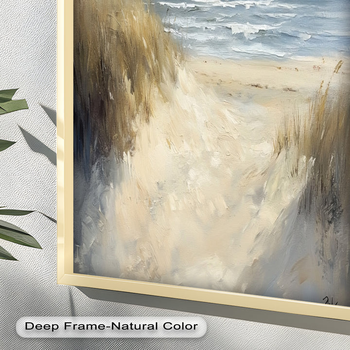 Coastal Breeze – Beach Oil Painting