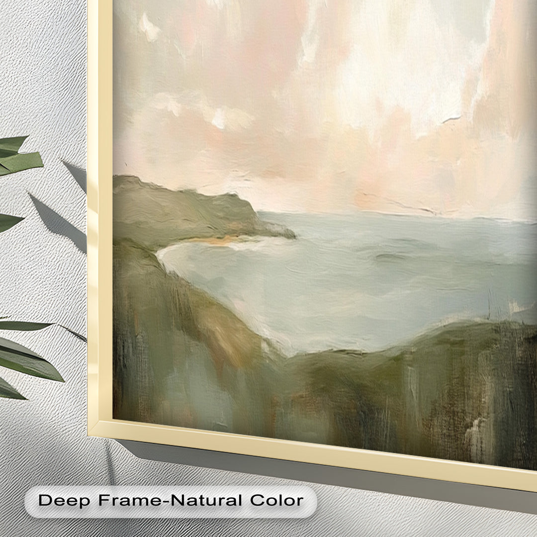 Sunset Oil Painting – Seascape Wall Art