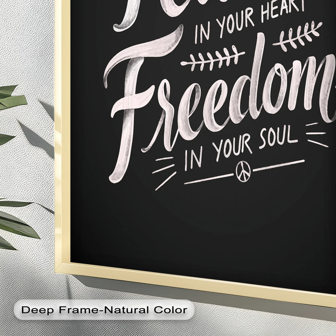 Peace and Freedom Wall Art – Oil Painting - MyPhotoStation