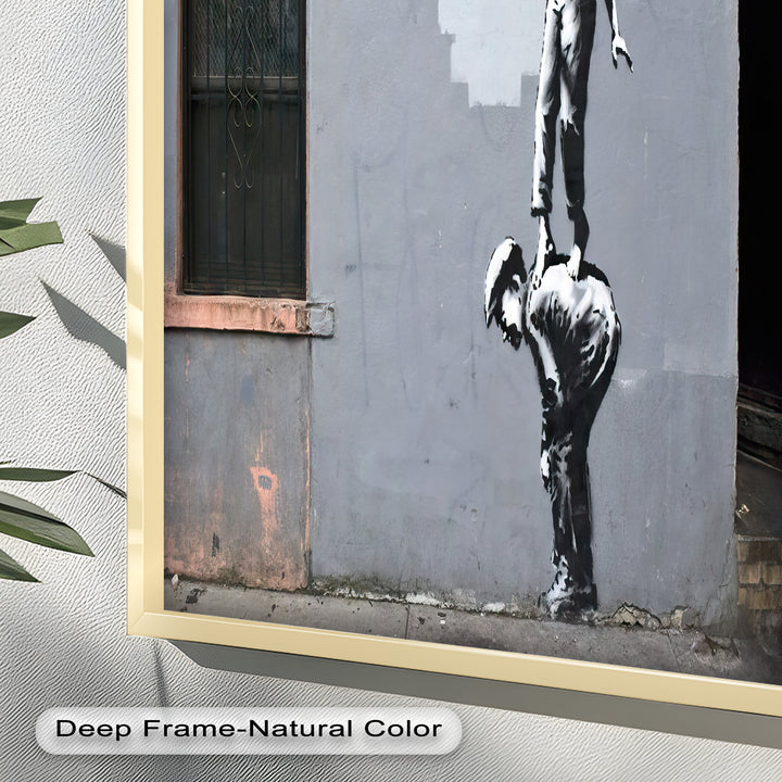 Climb for Expression – Banksy Oil Painting