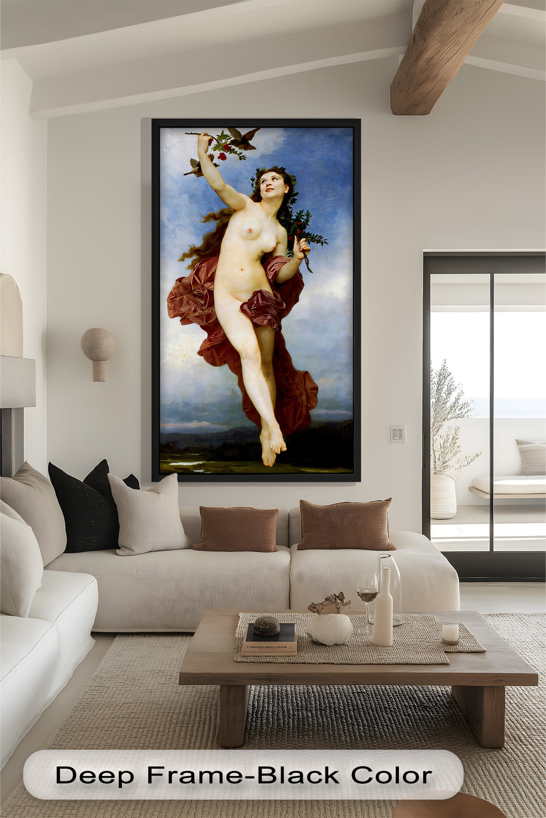 Goddess of the Air – Mythological Renaissance Oil Painting
