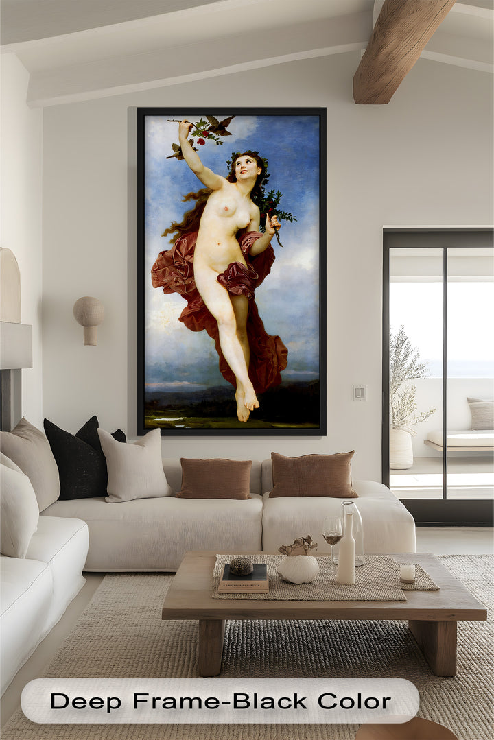 Goddess of the Air – Mythological Renaissance Oil Painting