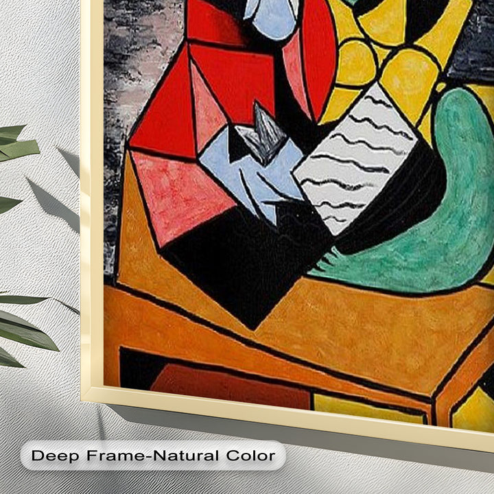 Embrace in Color – Picasso Oil Painting